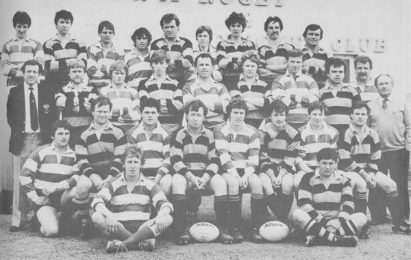 Llangwm RFC 1985-86